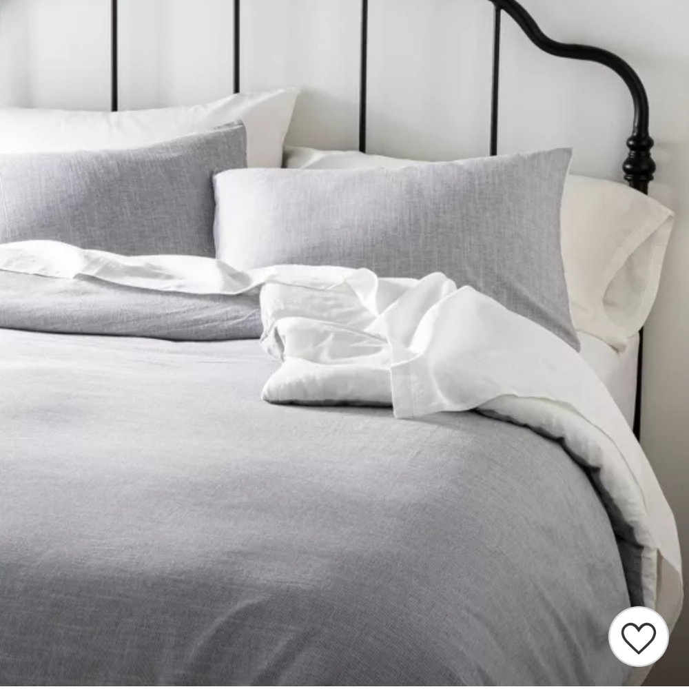 Microstripe Comforter & Sham Set - Hearth & Hand❤❤ - Picture 1 of 7